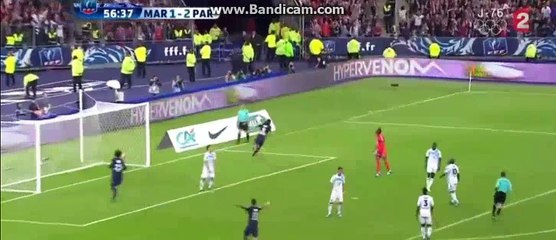 Edinson Cavani Super GOAAAL - Marseille 1-3 Paris Saint Germain 21-05-2016