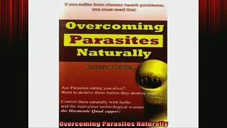 READ book  Overcoming Parasites Naturally Full Free