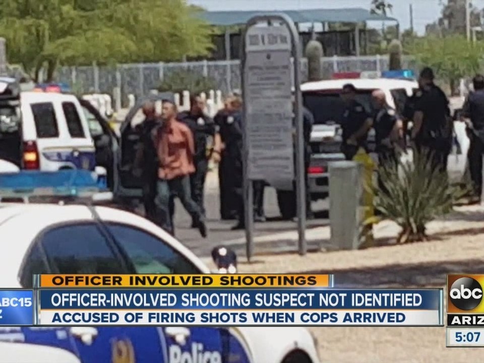 Officer-involved shooting suspect not identified