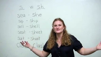 English speaking "s  vs sh" by Ronnie