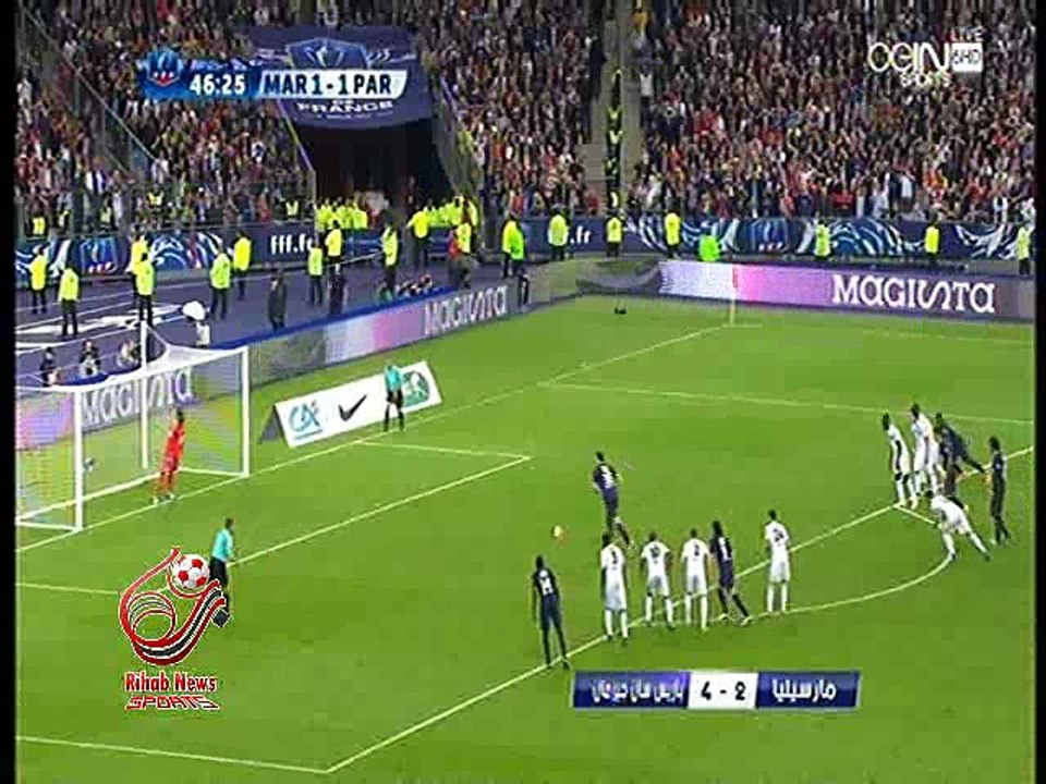 اهداف مباراة ( مارسيليا 2-4 باريس سان جيرمان ) نهائي كأس فرنسا