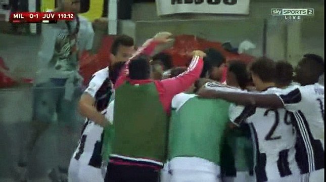 Álvaro Morata Fantastic Goal HD - AC Milan 0-1 Juventus 21.05.2016