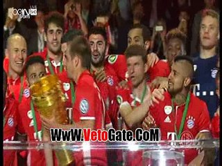 لحظات تتويج "بايرن ميونخ" ببطولة كأس المانيا