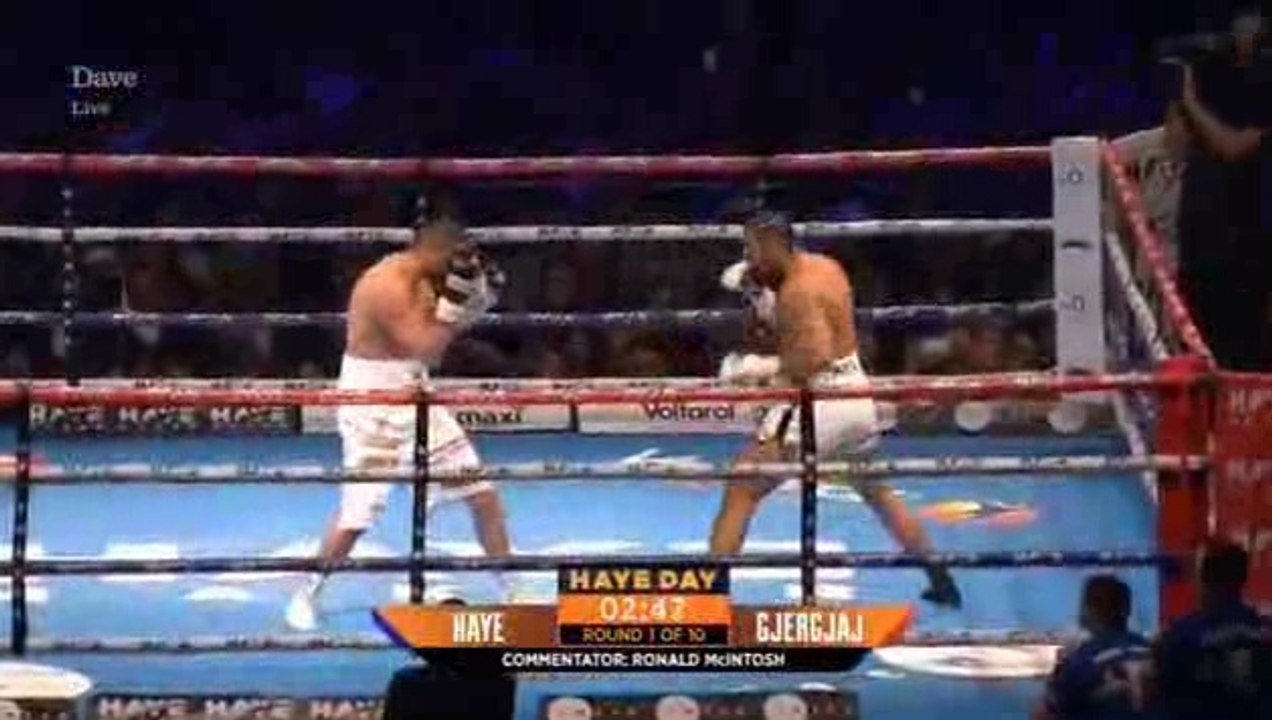 David Haye vs Arnold Gjergjaj