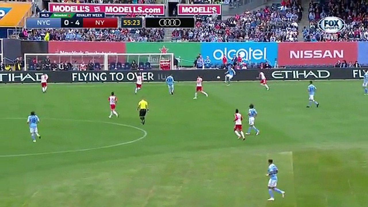 Alex Muyl Goal HD -New York City FC 0-5 New York Red Bulls - 22-05-2016 MLS