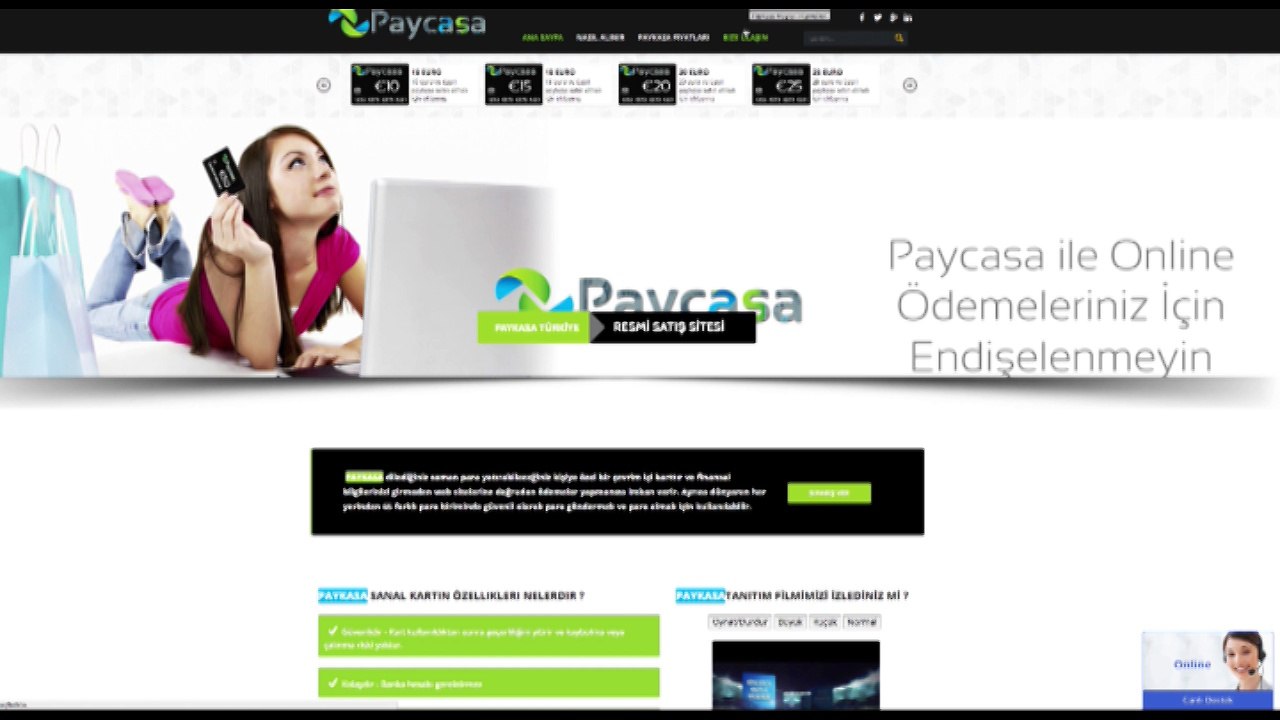 80 Euro Ucuz Paykasa Kart Satın Al - Kredi Kartı İle Paykasa Satın Al