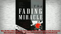 Free PDF Downlaod  The Fading Miracle Four Decades of Market Economy in Germany Cambridge Studies in  FREE BOOOK ONLINE