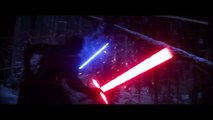 Star Wars: The Force Awakens Kylo Ren vs Rey with Epic Music
