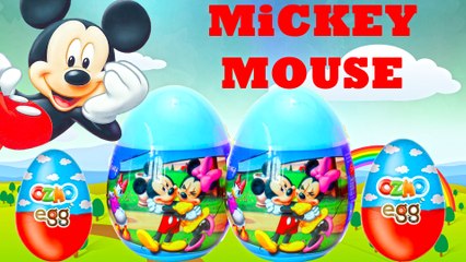 Disney Mickey Mouse Büyük Sürpriz Yumurta Açımı ve Ozmo Karakterleri