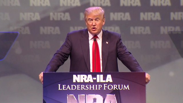 Trump's NRA speech in less than 3 minutes