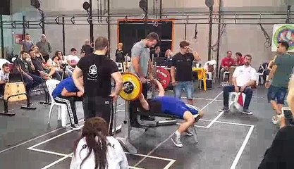 IHPC 2016 Bench Press 2nd attempt 110kg -75kg Open