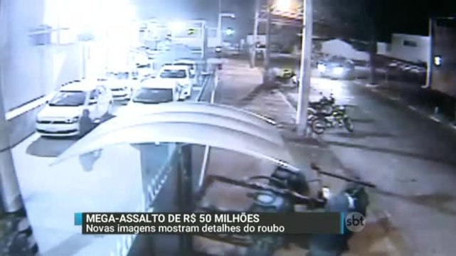SP: Novas imagens mostram detalhes de assalto cinematográfico