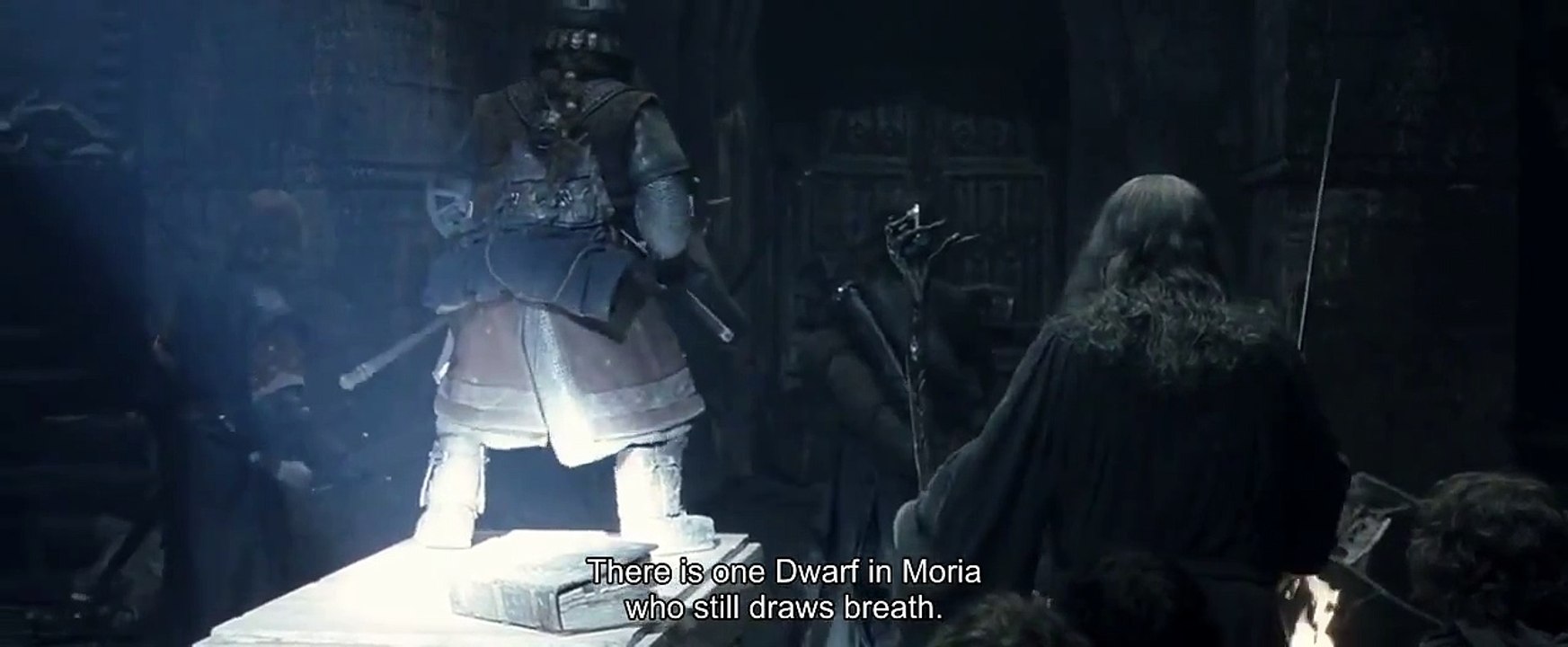"Let them come" - The Lord of the Rings: The Fellowship of the Ring