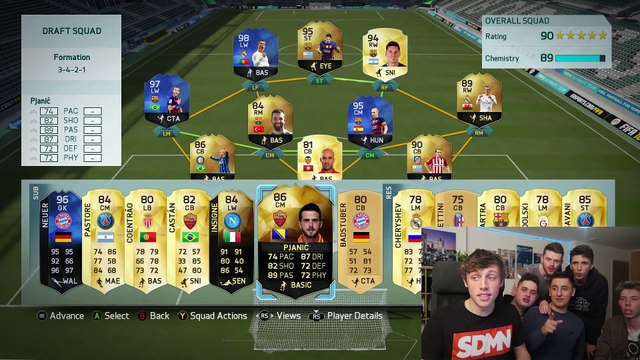 OMMGGG 191 FUT DRAFT!!! - FIFA 16