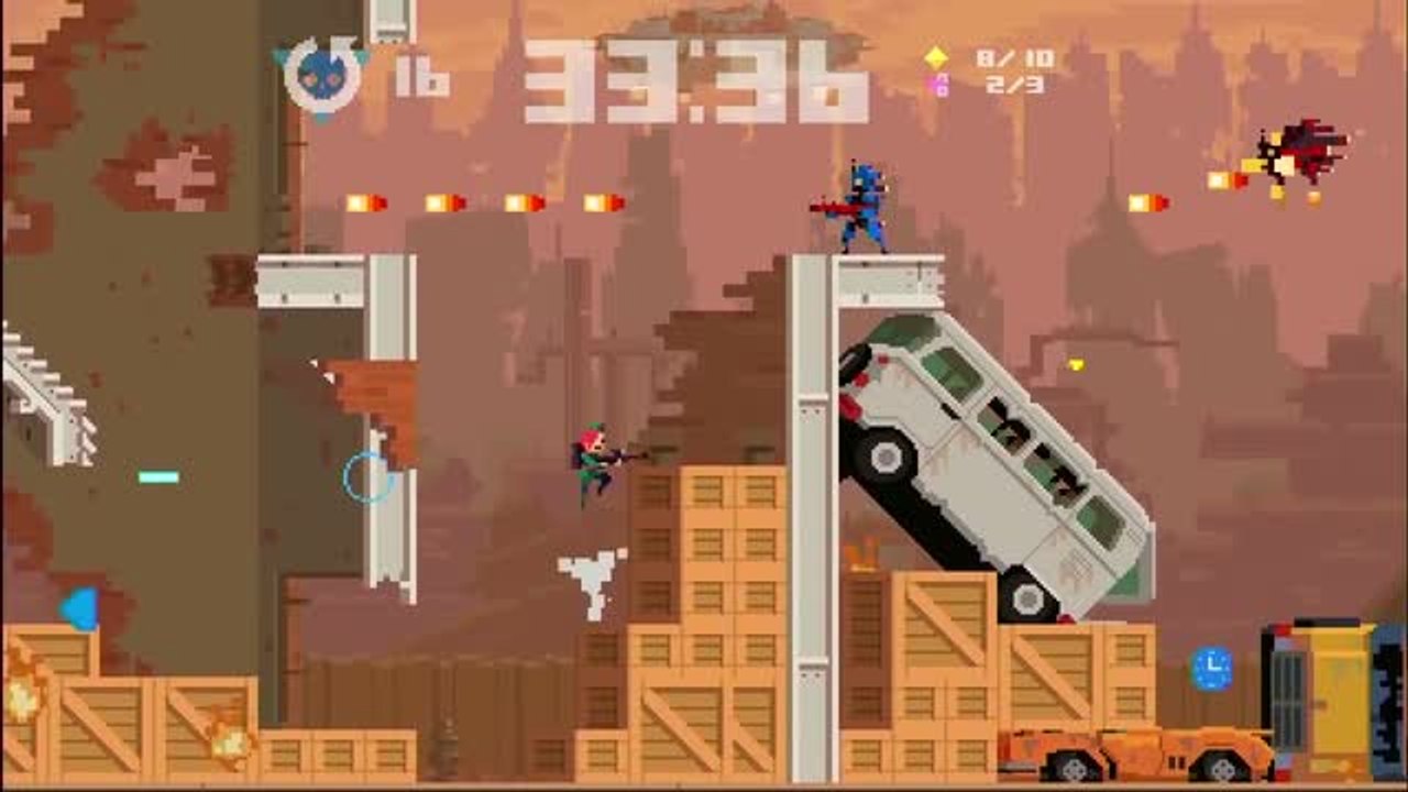 Super Time Force, a quick classic 2D action game that lets you jump through time