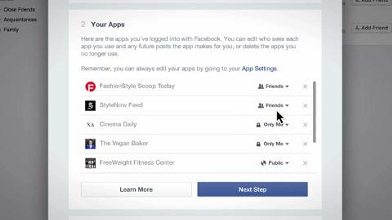 Facebook Privacy Checkup
