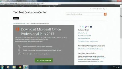 How to download and request Office Professional Plus 2013 key