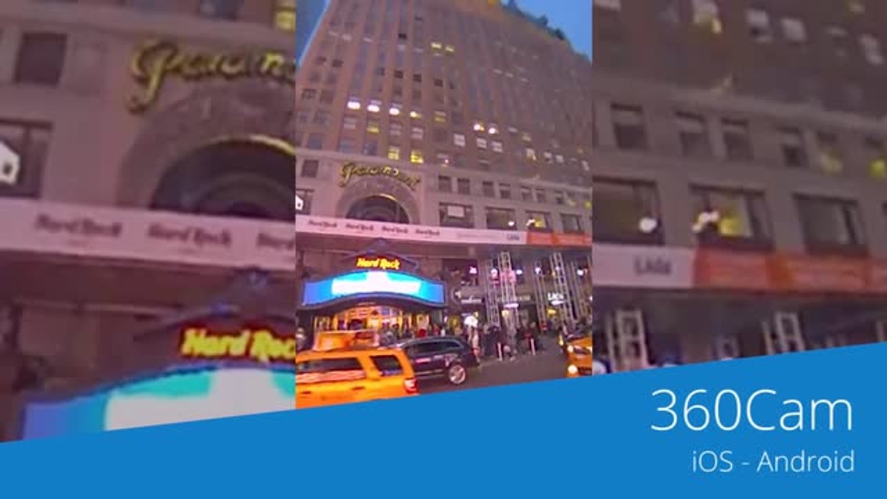 360cam, viewing 360 degrees videos for the Samsung Gear 360