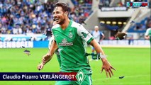 Claudio Pizarro VERLÄNGERGT beim SV Werder Bremen