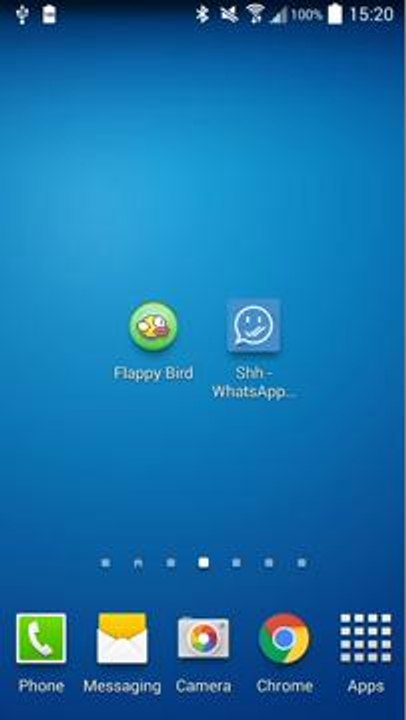 Shh - Hide Double Check in WhatsApp android app