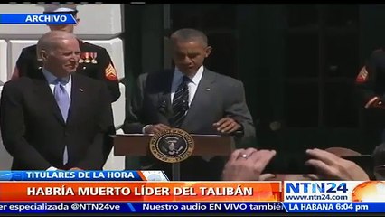 EE.UU. realizó ataque aéreo dirigido hacia el líder talibán afgano Mullah Mansour