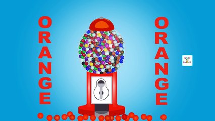 Learning Colors with Funny Cartoon Gumball Machine   Colors for Kids   Learning Colors For Babies