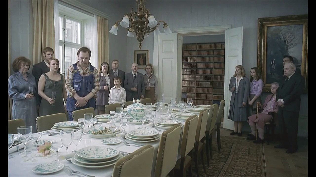 Tablecloth scene - 'You, The Living' (HD)