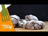 Recette des Biscuits craquelés au chocolat ou Crinkles - 750 Grammes