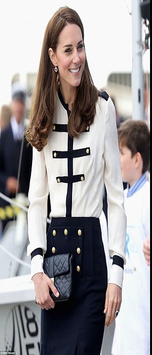 Kate Middleton goes casual