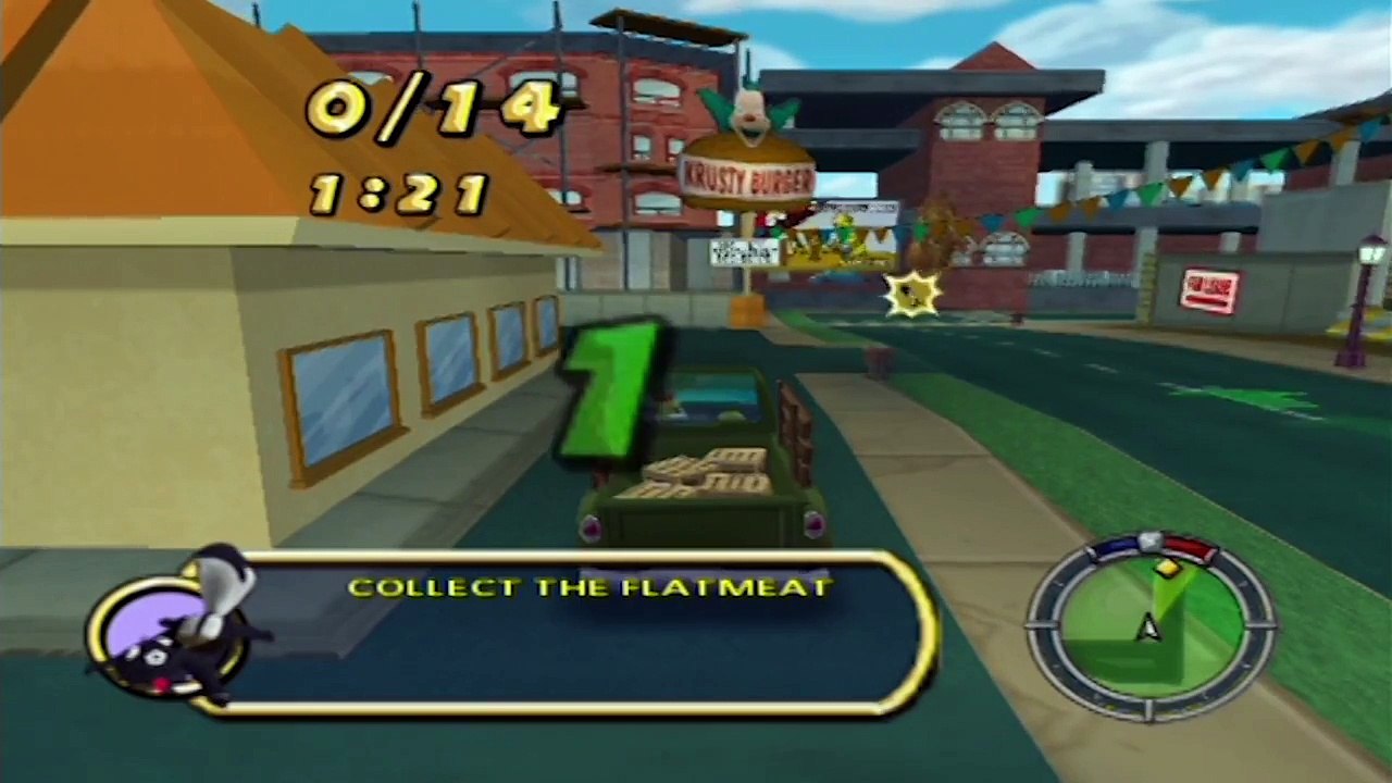 The Simpsons Hit & Run | Level 2 | Mission 5 | Better Than Beef