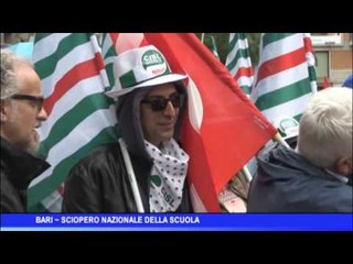 Bari | Sciopero nazionale della scuola