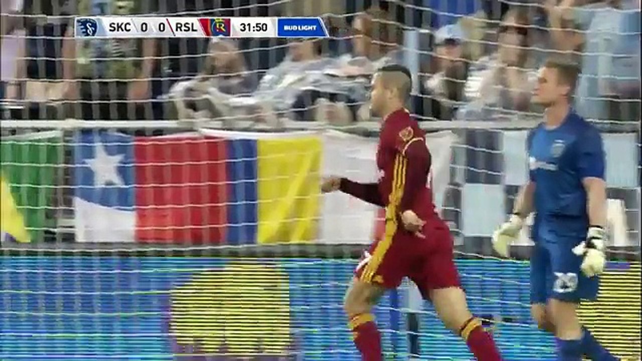 Burrito Martinez Goal HD - Sporting Kansas City 0-1 Real Salt Lake - 21-05-2016 MLS