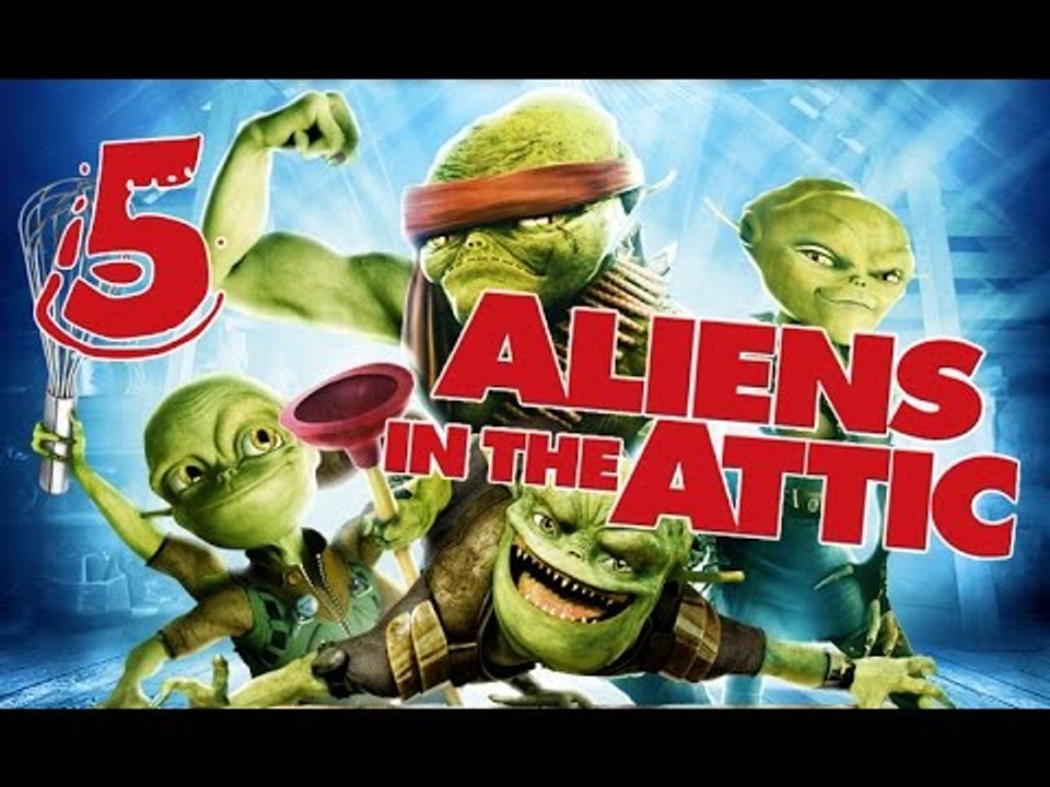 Aliens in the Attic Walkthrough Part 5 (PS2, Wi...
