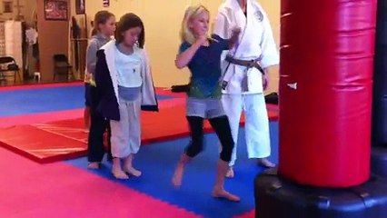 Girl Scout self defense class