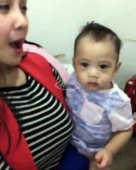 Video Lucu Ketika Rafathar Malik Ahmad & Gempita Noura Marten Pertama Bertemu