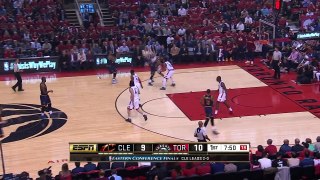 J.R. Smith's Deep 3-Pointer _ Cavaliers vs Raptors _ Game 3 _ May 21, 2016 _ 2016 NBA Playoffs