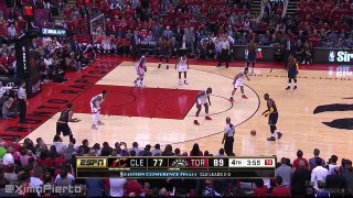 Kyle Lowry Flops _ Cavaliers vs Raptors _ Game 3 _ May 21, 2016 _ 2016 NBA Playoffs