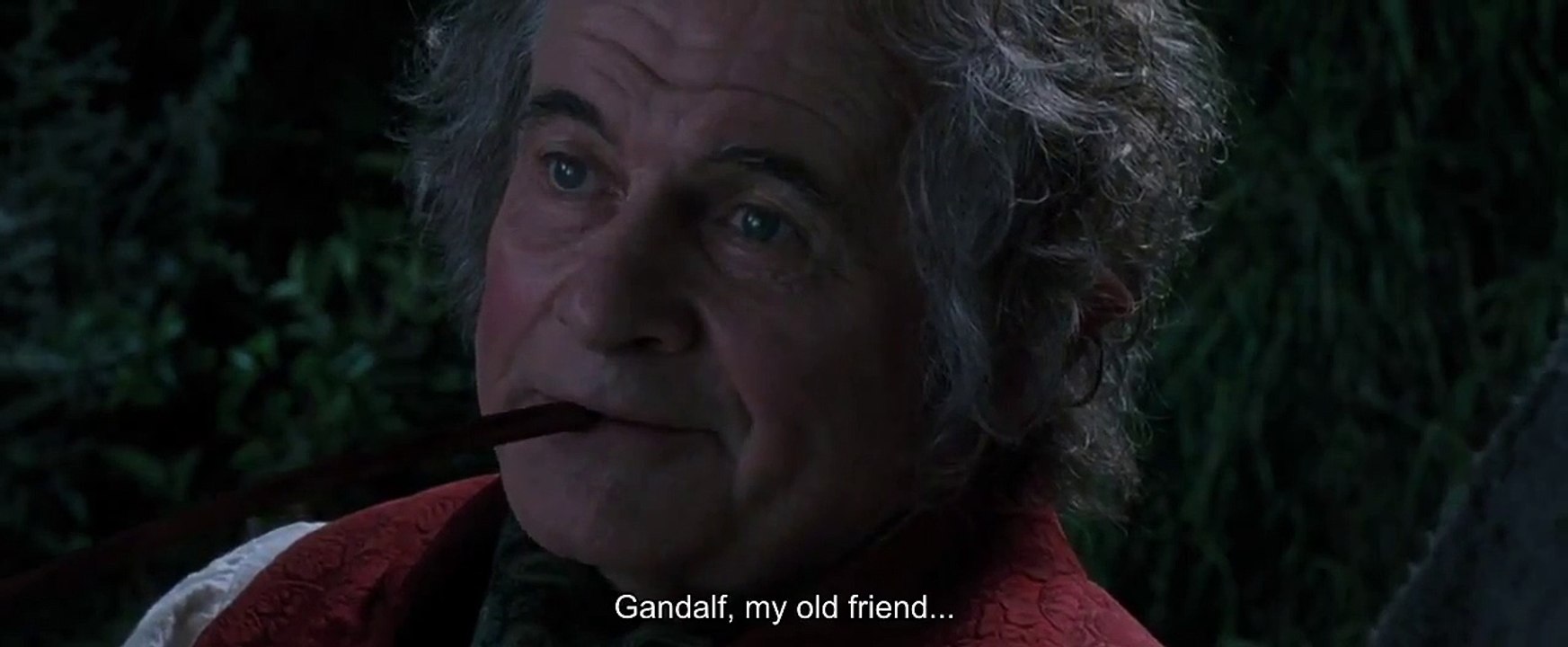 "My old friend" - The Lord of the Rings: The Fellowship of the Ring