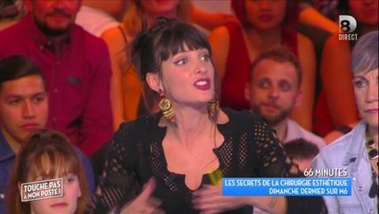 Erika Moulet parle de chirurgie esthétique dans Touche pas à mon poste