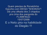 2 chapéus do Diego Souza - Palmeiras 2 x 1 Flamengo - 15/07/2009