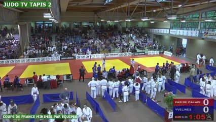TAPIS 2 - COUPE DE FRANCE MINIMES PAR ÉQUIPES DE DÉPARTEMENTS - CEYRAT, 2016 - LIVE 3 (80)