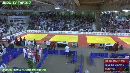 TAPIS 7 - COUPE DE FRANCE MINIMES PAR ÉQUIPES DE DÉPARTEMENTS - CEYRAT, 2016 - LIVE 8 (22)