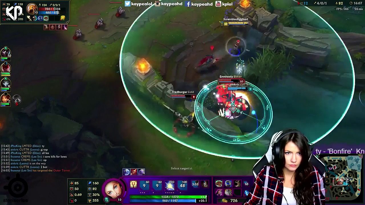 KayPea (KP) - Stream Highlights #55 - League of Legends (LOL)