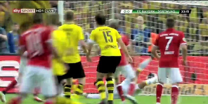 Bayern Munich vs Borussia Dortmund 0-0 [Extended Penalty Shootout 4-3] FINAL DFB Pokal 21-05-2016
