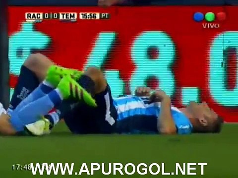 Racing Club vs Temperley (2-0) Primera División 2016 - todos los goles resumen