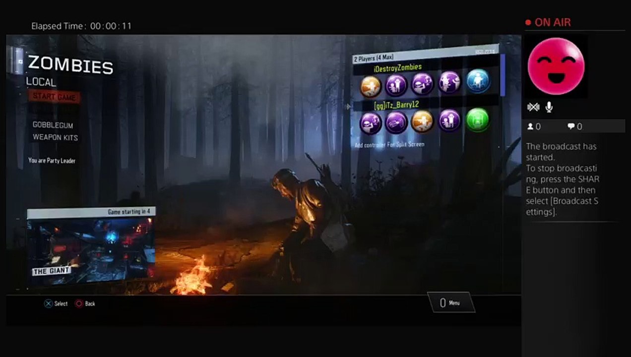 iDestroyZombies PS4 LIVE STREAM (10)
