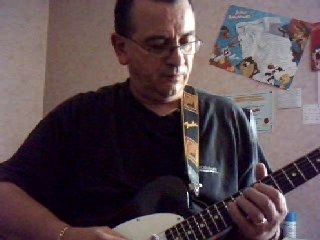 guitare en pentatonique mineure sur LAYLA Cover