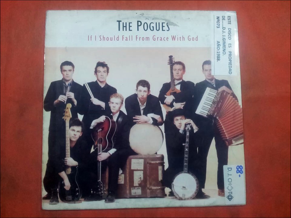 THE POGUES.''IF I SHOULD FALL FROM GRACE WITH GOD.''.(WORMS.)(12'' LP.)(1988.)