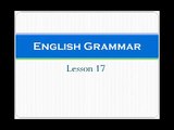 Lesson 17 - Phrasal Verbs (Introduction) English Grammar.flv