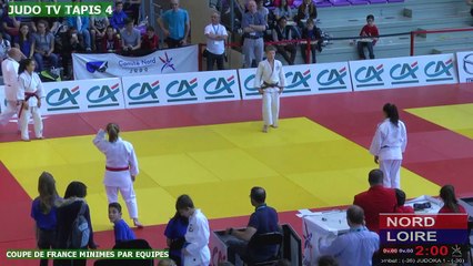 TAPIS 4 - COUPE DE FRANCE MINIMES PAR ÉQUIPES DE DÉPARTEMENTS - CEYRAT, 2016 - LIVE 5 (57)